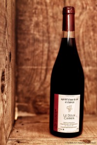 Le Doux Carmin - Apéritif abricot - Vin rouge du Haut Poitou - Domaine des Vignes Hautes