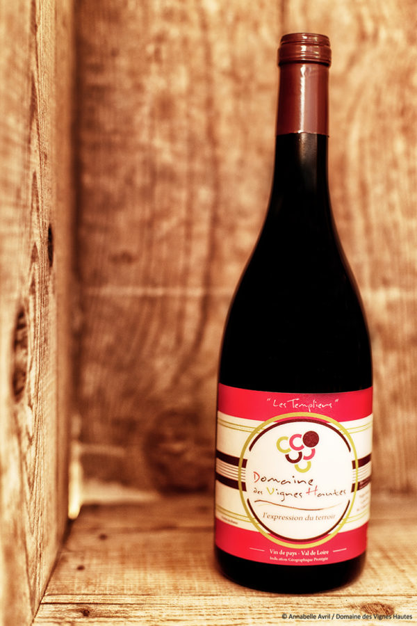 Les Templiers - Vins rouge du Haut Poitou - Vin de pays, Val de loire